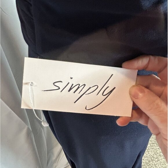 Simply Brand Dark Navy Blue Prom, Formal, Bridesmaid Dress, Long, Size 3X, NWT - Picture 6 of 7